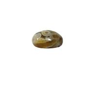 INDIA MADE Natural Nazar Malocchio Tibetan 4 Eye Dzi Bead Lumik Semi Precious Gemstone 15.1Ct-B08SK2SNTF, Silver, Created Sapphire