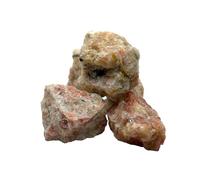 INDIA MADE Natural Original Seven Chakra Crystal easing| Rough Stone | Raw Crystals | For Manifestation, Meditation And Reiki easing Stones (Sunstone)-B0DF771XQB