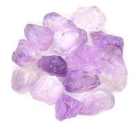INDIA MADE Natural Pink Amethyst Rough Stone - Raw Gemstone - Authentic Raw - Reiki easing 7 Chakra Rough Stone 20 Gram-B0BQ78BFBG