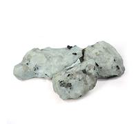INDIA MADE Natural Rainbow Moonstone Rough, Raw Stone 250 Grams, Rainbow Moonstone Raw Stones-B09PF21RL5