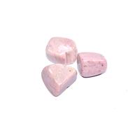 INDIA MADE Natural Rhodochrosite Tumbled Set Of 3 Stone Chakra & Reiki easing Manifestation Stone Meditation Crystal Pocket Stone-B07C855RZ9