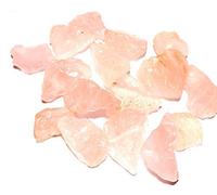 INDIA MADE Natural Rose Quartz Stone Rough Raw Crystals easing Meditation Stones.-B07VLNCSKL