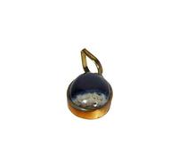 INDIA MADE Natural Semi Precious Sulemani Gemstone Locket-B08T6KNVPQ