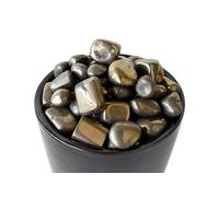 INDIA MADE Natural Stones - Raw & Polished Crystal For Wealth, Prosperity, Abundance, Reiki easing & Protection Pyrite Tumble 3 Piece-B0DN2457L9