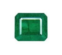 INDIA MADE Natural Untreatet A1+ Quality Certified 11.25 Ratti/ 10.44 Carat Emerald Panna Green Loose Gemstone-B0DDHK8LB4
