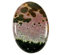 INDIA MADE Ocean Jasper Oval Natural Loose Gemstone 58.65Cts Qj16-B09DYX92X1