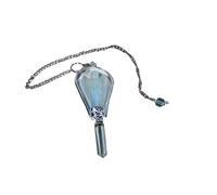 INDIA MADE Opal Angel Dowsing Pendulum with Quartz Point-B08T7GQNRF