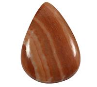 INDIA MADE Pink Lace Agate Pear Natural Loose Gemstone 46.65Cts Oh10-B09BNK1K92