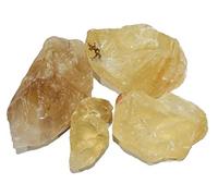 INDIA MADE Raw - 100 Gram Rough Stone Natural easing Crystal Stone Reiki Chakra Balancing (Yellow Calcite)-B07VL248NP