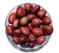 INDIA MADE Red Jasper 3 Pieces Natural Chakra Balancing Crystal easing Stone-B07QZWVDCN