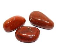 INDIA MADE Red Jasper Natural easing Crystal Tumble Stone (Value Pack Of 2 Aaa Grade Natural Tumbles)-B0CQM5KF91