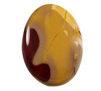 INDIA MADE Red Mookaite Jasper Oval Cabochon Natural Loose Gemstone 55.3Cts Oa21-B08SQM55YY, Silver, Created Sapphire, Silver, Created Sapphire