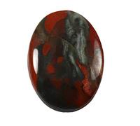 INDIA MADE Red Rainbow Jasper Natural Gemstone Oval Loose 31.4Cts Kt31-B082V3HQTM