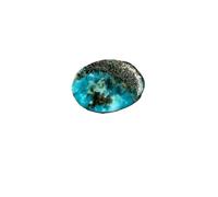 INDIA MADE Shivay Astro Natural Certified Turquoise (Firoza) Gemstone Cluster Chunk for Wealth Money Attracts Business Happiness, Original Gemstone for Men and Women 3.25 Carat B0D9YJ96XB