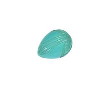 INDIA MADE Sky Blue Onyx Carved Oval Gemstone 6.4ct Ring Size for Dosha Astrological Grinding Locket of Planet Saturn in 6, 8th or 12th House of Horoscups-B08B83V27H, Silver, Silver, Created Sapphire