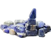 INDIA MADE Sodalite 6 Pieces Natural Chakra Balancing Crystal easing Stone-B07QXS8SRT