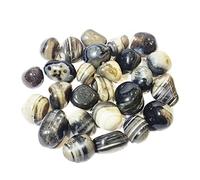 INDIA MADE Sulemani Agate Tumbles Botswana Agate Natural Crystal easing Stones Reiki easing Crystals by, Pack Of 1 Tumble-B09R9YXJPW