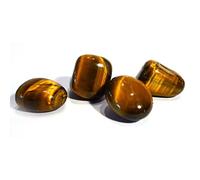 INDIA MADE Tiger'S Eye Tumble Stone Single Pc-B0C6DSDCQ1