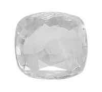 INDIA MADE Unheated Untreated 2.25 Ratti 1.50 Carat Natural White Sapphire Pukhraj Loose Gemstone For Women And Men-B0BFH9C8L9, Silver, Created Sapphire, Silver, Created Sapphire