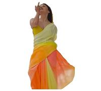 INDIA MADE Women's Printed Pure Georgette Saree With Unstitched Blouse Piece (Rocky Aur Rani Ki Prem Kahani Saree)-8707, Multicolor, One Size