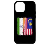 India Malaysia Half Flag Indian Malaysian Heritage Jersey Case for iPhone 12 mini