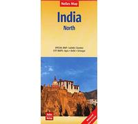 India North nel.map Ladakh-Zanskar-Agra-Delhi-Srinagar