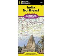 India Northeast Adventure Map by National Geographic - Waterproof Travel Map Featuring Assam, Sikkim, Arunachal Pradesh, Meghalaya & Eastern ... Map (National Geographic Adventure Map)