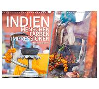 INDIA people colors impressions UK-Version (Wall Calendar 2026 DIN A3 Landscape), CALVENDO 12 Month Wall Calendar