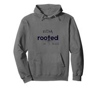 India Rooted In Jesus Christian Art Pullover Hoodie