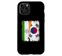 India South Korea Half Flag Indian South Korean Jersey Case for iPhone 11 Pro