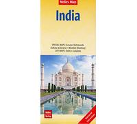India: Special Maps: Greater Kathmandu, Kolkata (Calcutta), Mumbai (Bombay). City Maps: Delhi, Colombo