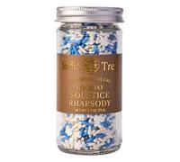 India Tree Nature’s Colors Cake Decorations Solstice Rhapsody Sprinkles in Glass Jar, Plant-Based Food Coloring, Non-GMO, No Artificial Dyes, Baking and Dessert Topping, 2.7 oz