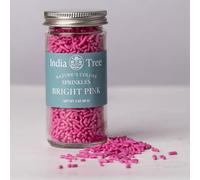 India Tree Nature's Colors Bright Pink Sprinkles, 3.0 oz | Vegan, Non-GMO, Natural, Top-9 Allergen-Free, Red-3 Free