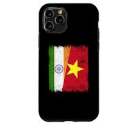 India Vietnam Half Flag Indian Vietnamese History Case for iPhone 11 Pro