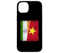 India Vietnam Half Flag Indian Vietnamese History Case for iPhone 14 Plus