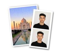 India visa photos, online digital image, india travel photo 51x51 mm, online visa applications, International visa requirements, passport photograph, Full color, Visa Photo and Digital