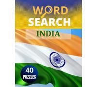 India word Search: Large print challenging activity book puzzles for Adults Men, Women and seniors et Teens with soulitions.