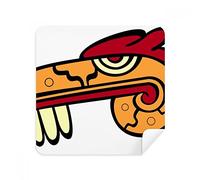 Indian Abstract Art Drawing Animal Head Glasses Cleaning Cloth Phone Screen Cleaner Suede Fabric 2pcs