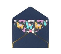 Indian Alpaca Thank You Card Envelope 4x6 Inch Wedding Baby Shower Thank You Bride Shower Business Birthday.