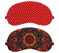 Indian Ancient Psychedelic 2-Pack Light-Blocking Soft Breathable Sleep Mask Eye Masks Sleeping Mask