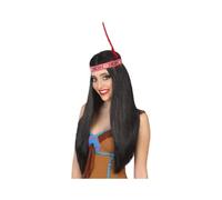 Indian Black Wig - Brand: BigBuy Carnival - EAN: 8422259802631