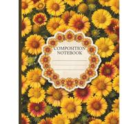 Indian Blanket Wildflower Academic Journal: 7.5 x 9.25 Inch Universal Stationery for Instructors, Teens, Women, Boys, and Girls to Capture Creative Notes and Academic Goals