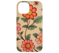 Indian Block Print Floral Art Case for iPhone 14