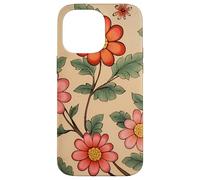 Indian Block Print Floral Art Case for iPhone 14 Pro Max