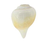 Indian Blowing Shankh for Pooja Original Conch Shell, Size: 3.5 inches (Small) by Indian Collectible