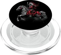 Indian Chief Drawing Horse Ride Native American Pride PopSockets PopGrip for MagSafe