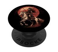Indian Chief Native American Horse Ride Warrior Indian Tribe PopSockets Adhesive PopGrip