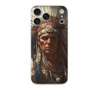 Indian Chief Phone Case Shockproof Phone Shell Protection Back Covers Compatible with iPhone 17 Pro Max