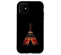 Indian Chief Tipi Tent Native American Pride Indian Tribe Case for iPhone 11