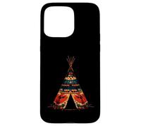 Indian Chief Tipi Tent Native American Pride Indian Tribe Case for iPhone 15 Pro Max